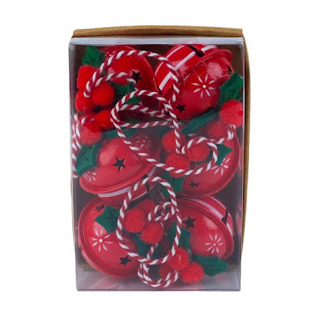 Cascabeles Navideños Noritex x 6 und  