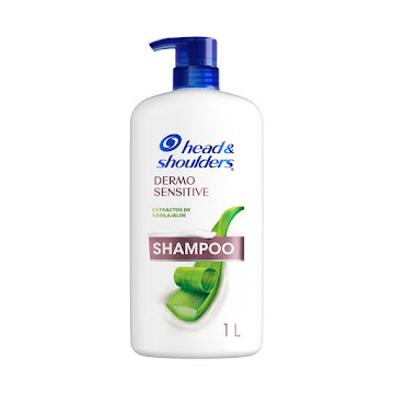 **Shampoo Head & Shoulders Dermo Sensitive Extracto de Sábila/Aloe x1 Lt  
