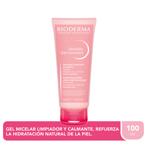 Gel Dermolimpiador Bioderma Sensibio Moussant x 100ml