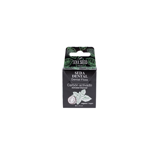 Hilo Dental Soulseed Seda Carbon Activado x 50 mts