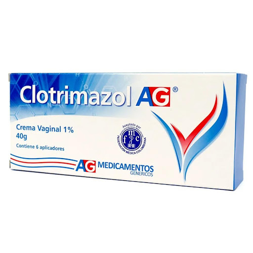 Clotrimazol Ag 1% Crema Vaginal Caja 40 gr x 6 Aplicadores