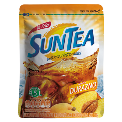 Te Durazno Polvo Suntea x 218 gr