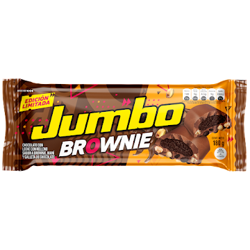 Chocolatina Jumbo Brownie x 180 gr  