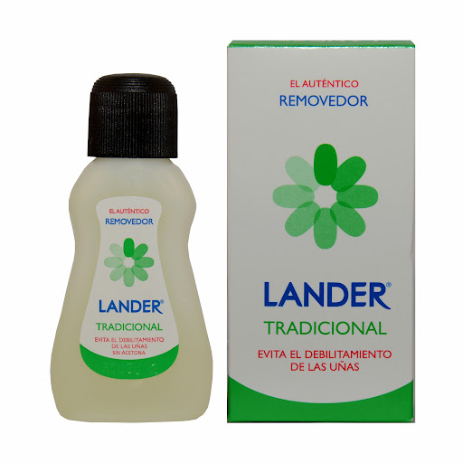 Quitaesmalte Removedor Lander Tradicional Evita Debilitamiento x 35 ml