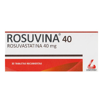Rosuvina Rosuvastatina   40mg Legrand Caja x 30 Tabletas  