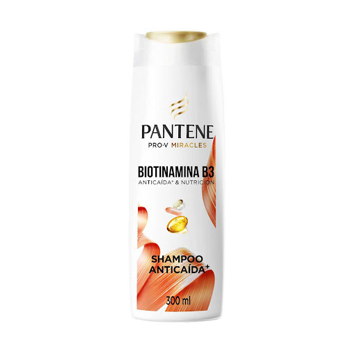 Shampoo Pantene Anticaída Biotinamina B3 Frasco x 300 ml