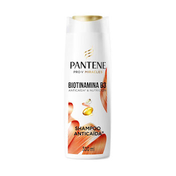 Shampoo Pantene Anticaída Biotinamina B3 Frasco x 300 ml  