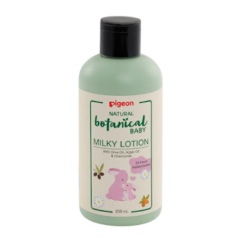 Loción En Crema Pigeon Para Bebé Milky Lotion x 200 ml  