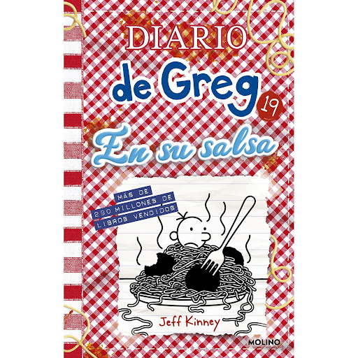 Diario De Greg 19. En Su Salsa. Jeff Kinney Molino  x 1  