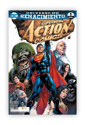 Superman: Action Comics No. 1 Renacimiento ECC Libro x 1  