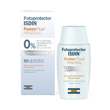 Fotoprotector Isdin Fusion Fluid Mineral 50+ Spf x 50 ml  