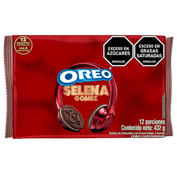 Galleta Oreo Selena Gómez x 432 gr  