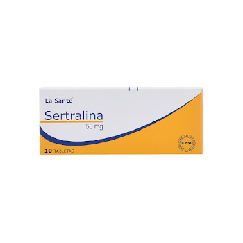 Sertralina 50 mg La Santé Caja x 10 Tabletas  