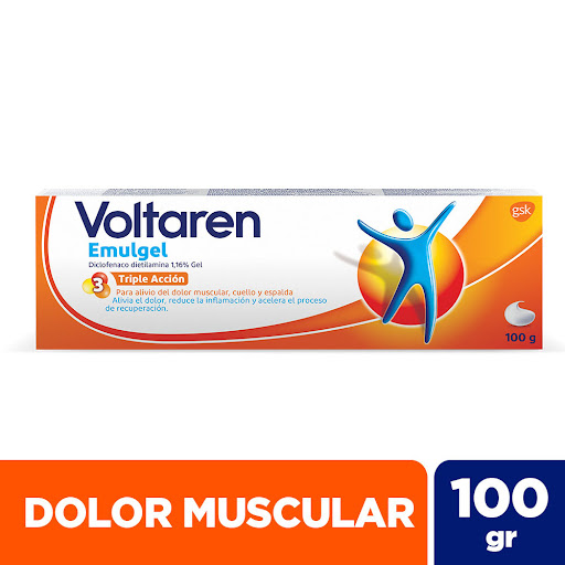 Voltaren Emulgel Diclofenalco 1.16% Haleon Tubo x 100 gr