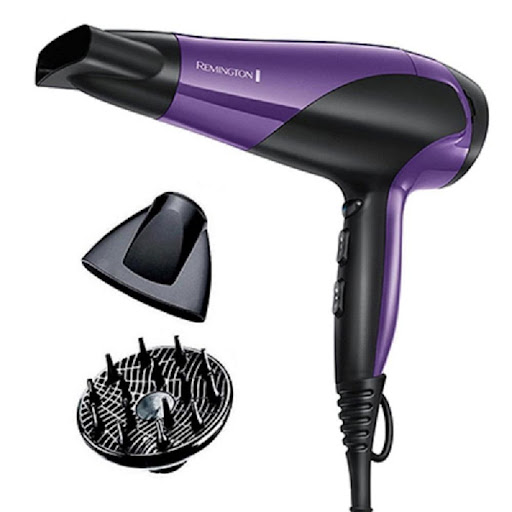 Secador Iónico Y Accesorios para un Cabello Sedoso REMINGTON Unidad x 1 Este fantástico secador remington, cuenta con función turbo, que aumenta la velocidad de aire para acelerar el secado, El secador Remington Power shine cuenta con un motor 2 veces mas duradero y un ca