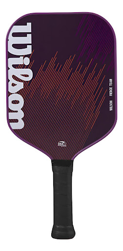 Pala de Pickleball Wilson Fierce Team 13mm (234grs) (NEGRO Y MORADO) WILSON CAJA x 1 Descubre la pala de pickleball perfecta para principiantes y jugadores ocasionales: la Fierce Team de Wilson. Diseñada para que entres a la cancha con confianza, esta pala te ofrece una experiencia de