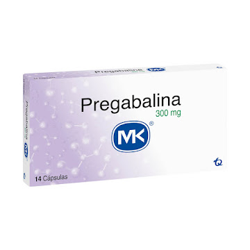 Pregabalina MK 300 mg Caja x 14 Cápsulas  