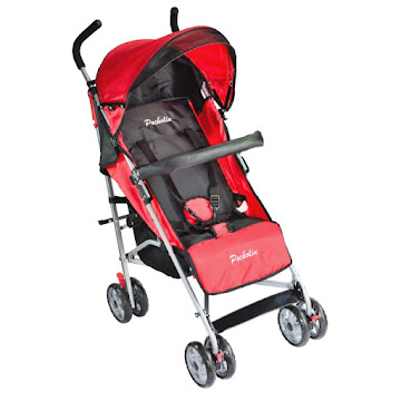 Solo Online Coche Paseador Pocholin    Rojo Con Negro X 1 Unidad 