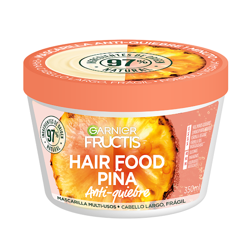 Tratamiento Garnier Fructis Hair Food Piña Antiquiebre Frasco x 350 ml