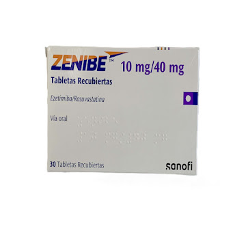 Zenibe Ezetimiba + Rosuvastatina 10mg/40mg Caja x 30 Tabletas  