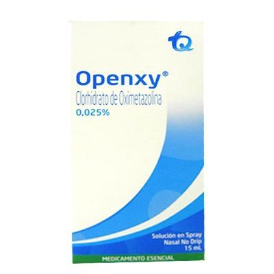 Openxy Oximetazolina 0.025% Tecnoquimicas Frasco x 15 ml