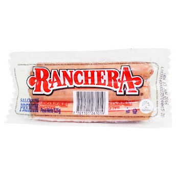 Salchicha Ranchera   Paquete x 5 und 