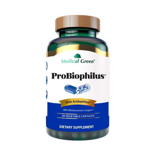 PROBIOPHILUS X 60 CAPSULAS VEGETALES MEDICAL GREEN  TARRO x 60 CAPSULAS  undefined