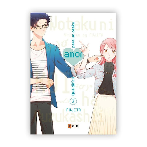 Qué Difícil Es El Amor Para Un Otaku No. 3 ECC Libro x 1.0 QUÉ DIFÍCIL ES EL AMOR PARA UN OTAKU NÚM. 3   Él, un gamer empedernido. Ella, una fujoshi. Ambos guardan sus secretos bajo su apariencia profesional. ¿Podrán mantener una relación sin revelarlos o sin