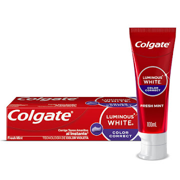 Crema Dental Colgate Luminous White Color Correct x 100 ml  