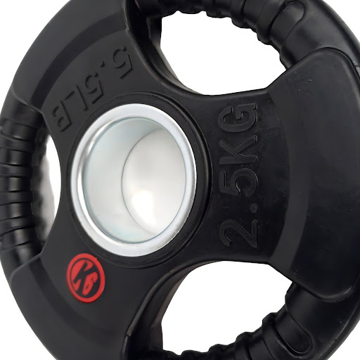 Disco 2" K6 Multiagarre Encauchetada 2.5 kg  K6 FITNESS CAJA x 1 La herramienta perfecta para llevar tu entrenamiento al siguiente nivel. Diseñado para ofrecer versatilidad y durabilidad, este disco es ideal tanto para principiantes como para atletas avanzados.ESPE