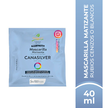 Mascarilla Para El Cabello Naissant Cana Silver 1 Sachet'S x 40 ml  