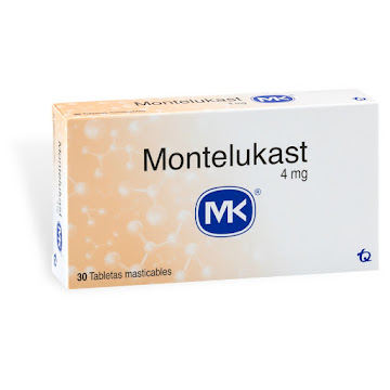Montelukast MK 4 mg x 30 Tabletas  