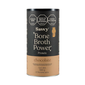 Bone Broth Power Chocolate Savvy x 560 gr  