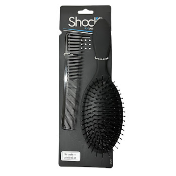 Set Cepillo Y Peinilla Shock Para Hombre x 2 und  