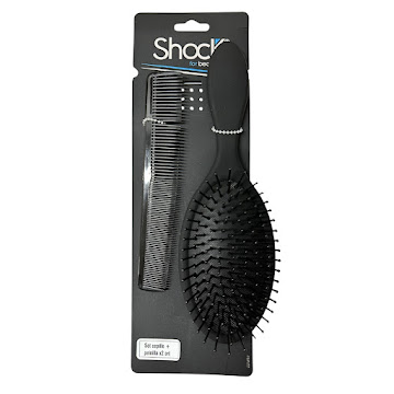 Set Cepillo Y Peinilla Shock Para Hombre x 2 und  