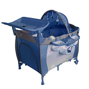 Solo Online Corral Cuna Bebesit   Traveller Color Azul X 1 Unidad 