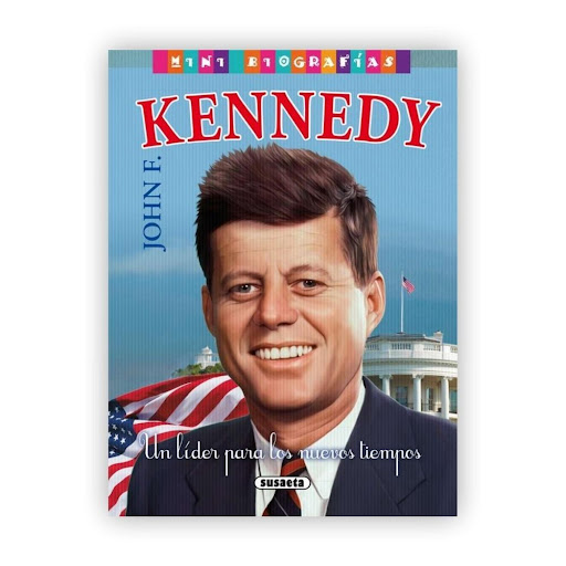John F. Kennedy (mini Biografia) (t.d) Susaeta Ediciones Libro x 1.0 John F. Kennedy  John Fitzgerald Kennedy se convirtió en un mito después de ser asesinado. JFK, como era conocido, significó una bocanada de aire fresco en la apasionante, complicada y cambiante situa