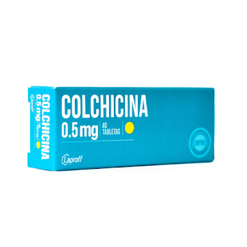 Colchicina Laproff 0.5 mg Caja x 40 Tabletas  