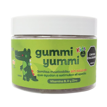 Gomitas Infantiles Laagom Gummi Yummi Multivitamínicas Frasco x 60 Und  