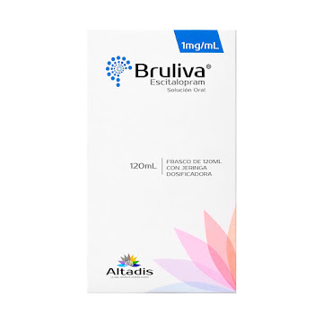 Bruliva Escitalopram 1mg/ml Altadis Solución Frasco x 120 ml  