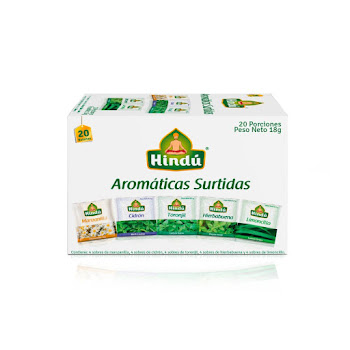 Aromática Hindu Surtidas Caja x 18 g  