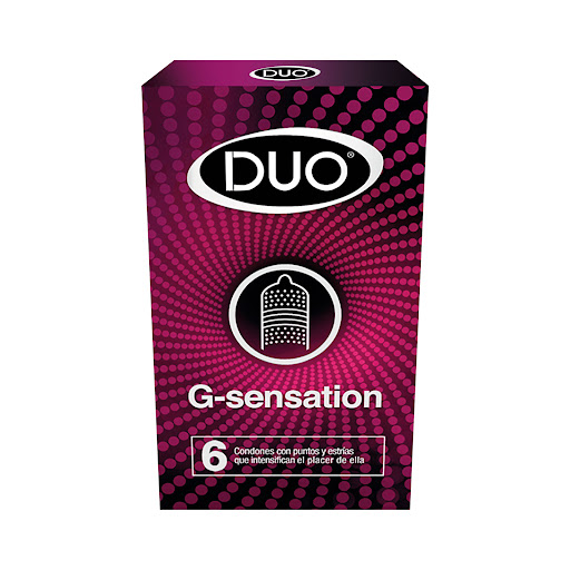 Condón Duo Preservativo G-Sensation x 6 und