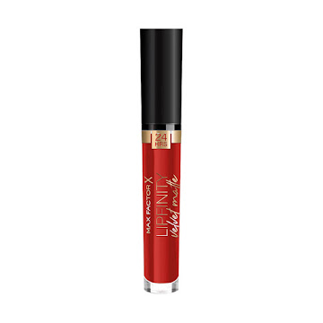 Labial Lipfinity Velvet Matte Max Factor Red Lux x23gr  