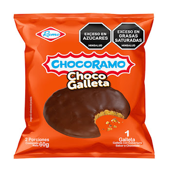 Galleta Chocorramo Con   Cobertura de Chocolate x 60 gr  