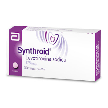 Synthroid Levotiroxina Sódica 175 mcg Caja x 30 Tabletas   
