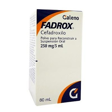 //Fadrox 250Mg Suspensión Frasco X80Ml.  Cefadroxilo              