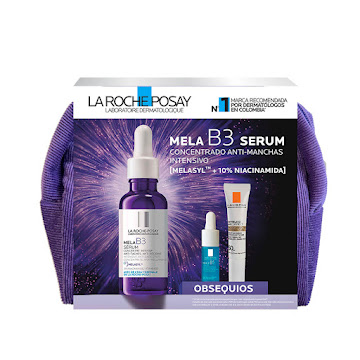 **Pack Serum La Roche Posay Mela B3 x 30 ml + Hyalu B5 x 10 ml + Anthelios Age Correct x 15 ml  