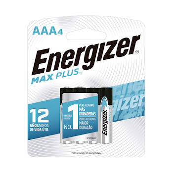 Pila Energizer Max Plus Aaa-4 Caja x 4 und  