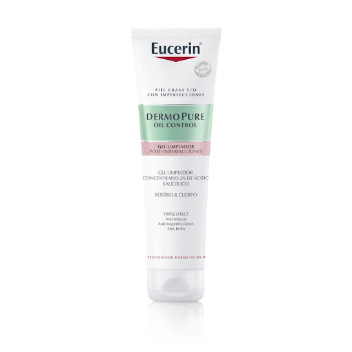 Gel Limpiador Eucerin Dermo Pure Oil Control Post Imperfecciones Tubo x 150 ml