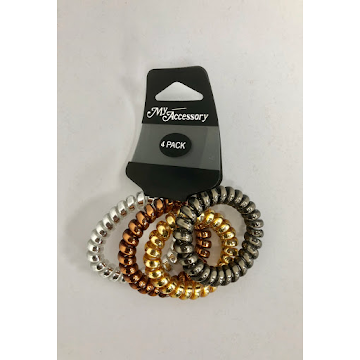 **Moñas Espiral Salon Expert Colores Surtidos X 4Und                      